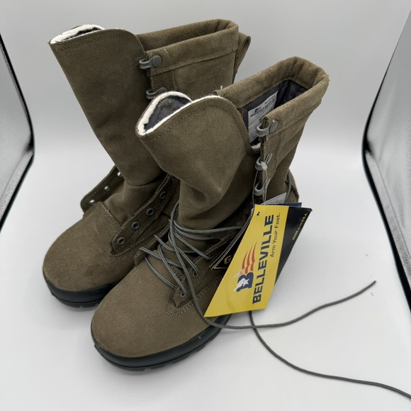 Belleville 675 Gore-Tex Flight Certified Military Boots Made in USA Olive - Picture 1 of 10